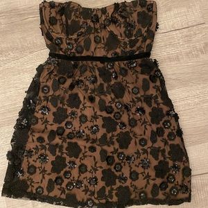 Beatrice Mini Strapless Dress- For Love & Lemons